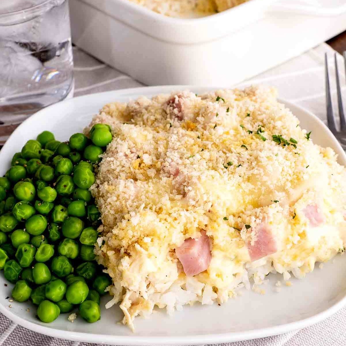 Chicken Cordon Bleu Casserole